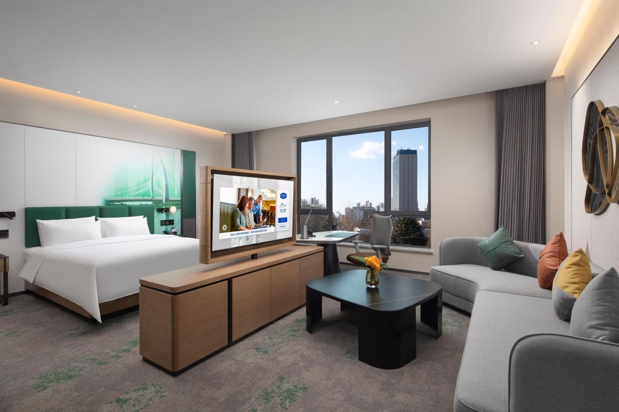 Hotel Hampton By Hilton Baoding High-Tech Zone Exterior foto